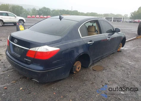 2010 Hyundai Genesis 3.8 из США, поврежденный, VIN KMHGC4DE1AU086458